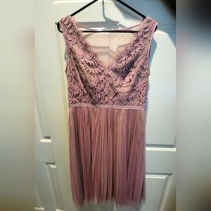 Adrianna Papell Mauve dress
